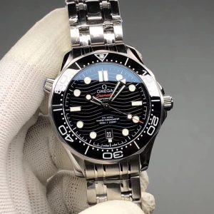 Omega Seamaster 300M Full Ceramic watch with Transparent Back - Image 3