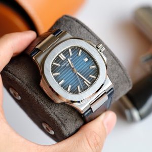 Patek Philippe Nautilus 5711 Replica with Cal. 324, Diamond Bead Steel Band, Premium Packaging - Image 10