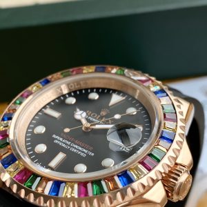 Luxury Rolex Yacht-Master Watch with Oysterflex Bracelet - Image 7