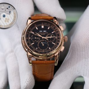 Luxury Men's Watch High Quality Leather Band Elegant Sapphire Crystal 43mm - Image 8