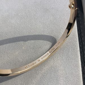 Cartier Rose Gold Classic Starry Sky Love Bracelet - Image 8