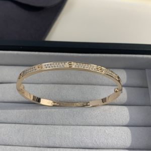 Cartier Rose Gold Classic Starry Sky Love Bracelet - Image 3