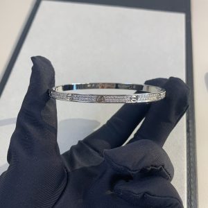 Cartier Classic Narrow Starry Sky Love Bracelet - Image 8