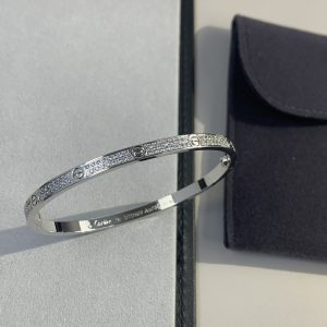 Cartier Classic Narrow Starry Sky Love Bracelet - Image 3