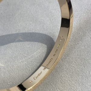 Cartier Rose Gold Starry Sky Love Bracelet - Image 5