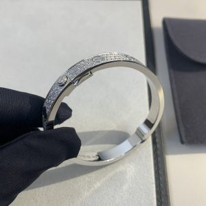 Cartier Classic Wide Starry Sky Love Bracelet - Image 5