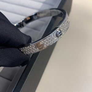 Cartier Classic Wide Starry Sky Love Bracelet - Image 4