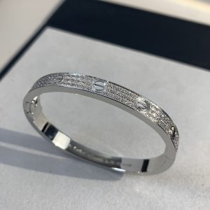 Cartier Classic Wide Starry Sky Love Bracelet - Image 3