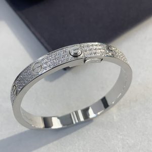 Cartier Classic Wide Starry Sky Love Bracelet - Image 7