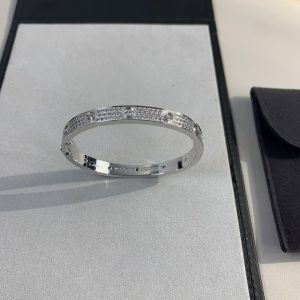 Cartier Love Bracelet with Ten Starry Sky Diamonds Wide Band - Image 8