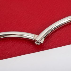 Cartier Classic Diamond Nail Bracelet Thick Solid - Image 6