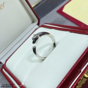 Solid Gold Cartier Ring, Size 5678, Unisex Couples' Design - Image 10