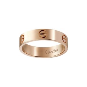 Cartier LOVE Ring 18K Rose Gold 5.5mm - Image 1