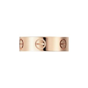 Cartier LOVE Ring 18K Rose Gold 5.5mm - Image 4