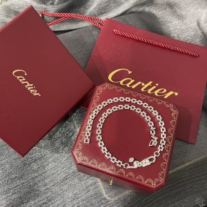 Cartier Panther Diamond Necklace Luxe Full Set, Elegant Goddess Statement - Image 8