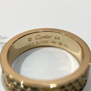 Cartier Love Star Ring, Yellow Gold, Real Gold/ Diamond, US Sizes 5-9 - Image 6