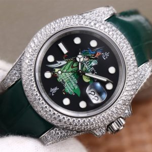 Luxury Rolex Replica Diver Watch with Swiss Eta Movement - Image 4