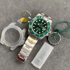 NOOB Rolex Submariner V11 Green Bezel Automatic Sapphire Night Vision - Image 10