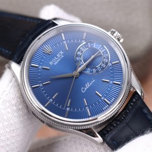 Replica Rolex Cellini Calendar with Genuine Leather - Image 5