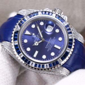 Luxury Rolex V4 with White Sapphire, Swiss ETA 2824, 40mm - Image 3