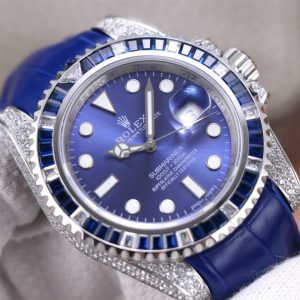 Luxury Rolex V4 with White Sapphire, Swiss ETA 2824, 40mm - Image 5