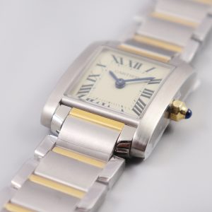 8848F Cartier French Tank Lady's Quartz Watch 20.3×25.35MM - Image 3