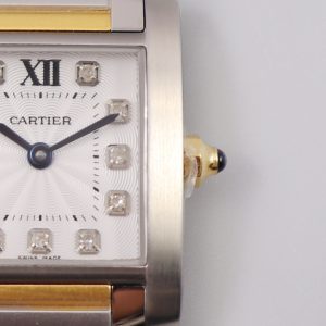 8848F Cartier Fashion Tank Women's Quartz Watch 20.3x25.35MM - Image 5