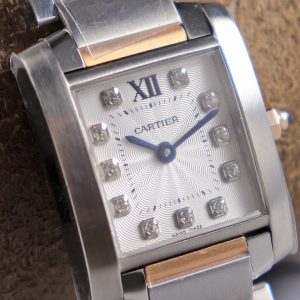 Cartier French Tank Women's Quartz Watch 20.3x25.35MM - Image 4