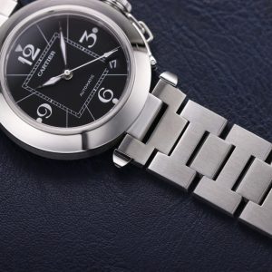 V9 Cartier Pasha W31074M7 Clone Automatic Watch - Image 4