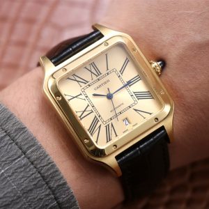 Cartier Santos Dumont Replica: Men 49x36mm, Women 44x33mm - Image 1