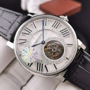 Cartier Rotonde W155616BBR Tourbillon Replica with Genuine Features - Image 5