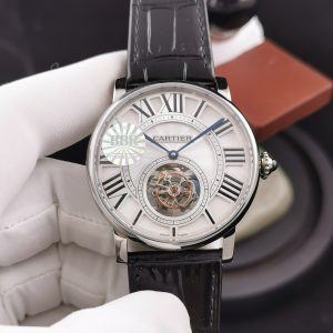 Cartier Rotonde W155616BBR Tourbillon Replica with Genuine Features - Image 3