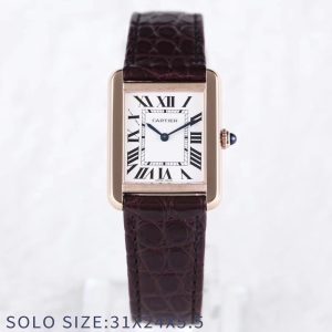 Cartier Tank-Solo Replica Watch with Original Parts and High Detail - Image 1