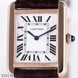 Cartier Tank-Solo Replica Watch with Original Parts and High Detail - Image 3