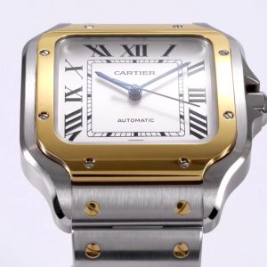 316L Stainless Steel Cartier Santos Replica with Swiss Movement and Sapphire Crystal - Image 4