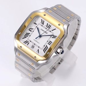 316L Stainless Steel Cartier Santos Replica with Swiss Movement and Sapphire Crystal - Image 5