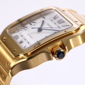 Cartier Santos Replica with MIYOTA Auto Movement and SmartLink Technology - Image 6