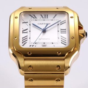 Cartier Santos Replica with MIYOTA Auto Movement and SmartLink Technology - Image 4