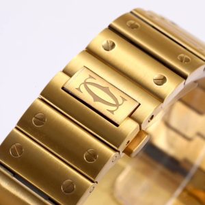 Cartier Santos Replica with MIYOTA Auto Movement and SmartLink Technology - Image 9