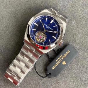 Vacheron Constantin Gyrotourbillon Overseas Blue Dial Charm - Image 10