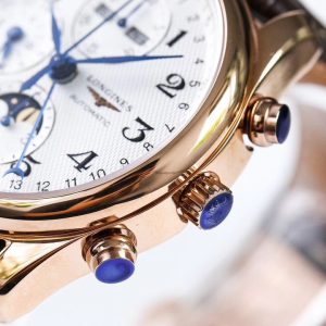 Lange Watch Upgrade: Fine Font, Gold Moon Phase, Original Case, and Butterfly Clasp Bracelet - Image 8