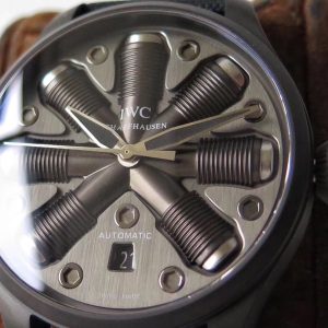 46mm Plane Engine-Shape Sapphire Crystal Watch - Image 6