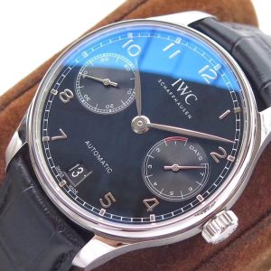 IWC Portugese Gyrotourbillon Watch Elegant Craftsmanship - Image 4