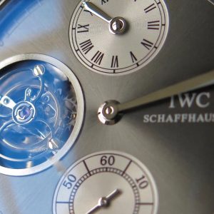 IWC Portuguese Tourbillon with Hand-Cut Components, Italian Leather - Image 6