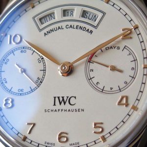 44mm Chronograph Watch with Annual Calendar, IWC 52850 Movement - Image 6