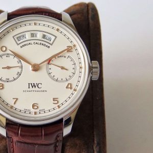 44mm Chronograph Watch with Annual Calendar, IWC 52850 Movement - Image 5