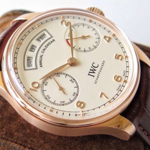 Luxury Portuguese Calendar Watch, IWC Caliber, Authentic Look - Image 4