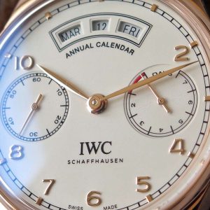 Luxury Portuguese Calendar Watch, IWC Caliber, Authentic Look - Image 6