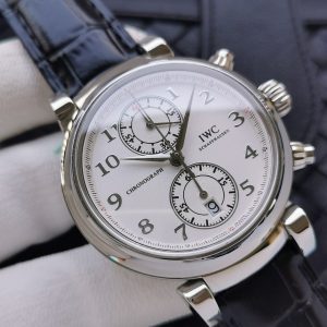 43mm IWC Automatic Tourbillon Sapphire Crystal Business Watch - Image 5