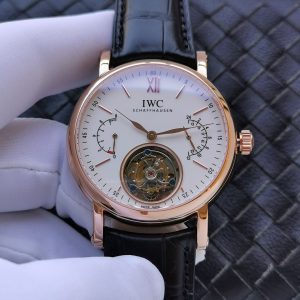 IWC Automatic Tourbillon 43mm Sapphire Crystal Business Watch - Image 3